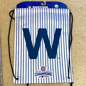 Chicago Cubs 2016 World Champs Drawstring Backpack